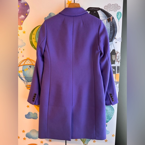 JCrew icy purple Parke Topcoat $350 worn one time - Picture 12 of 14